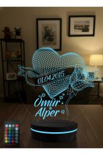 Evlilik Yıl Dönümü Hediyesi 16 Renkli Kumandalı - Görsel 2