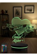 Evlilik Yıl Dönümü Hediyesi 16 Renkli Kumandalı - Görsel 4