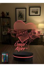 Evlilik Yıl Dönümü Hediyesi 16 Renkli Kumandalı - Görsel 5