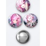 NTE Neverness to Everness Oyunu Chiz Oyun Rozet 3'lü Metal Rozet Seti 58mm İğneli Buton Çanta Yaka Rozeti