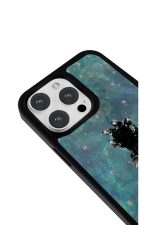 iPhone 17 Pro Max Uyumlu Yıldızlı Toplantı Desenli Parlak Telefon Kılıfı - Görsel 3