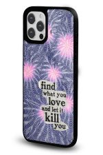 iPhone 17 Uyumlu Find What You Love Desenli Parlak Telefon Kılıfı - Görsel 2