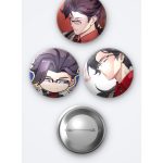 NTE Neverness to Everness Oyunu Adler Oyun Rozet 3'lü Metal Rozet Seti 58mm İğneli Buton Çanta Yaka Rozeti