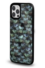 iPhone 17 Uyumlu Tavus Kuşu Tüyü Desenli Parlak Telefon Kılıfı - Görsel 2