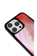 iPhone 14 Uyumlu Trust The Process Desenli Parlak Telefon Kılıfı - Görsel 3