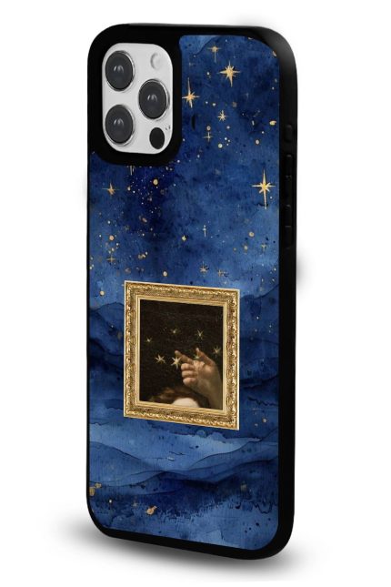 iPhone 16 Pro Max Uyumlu Yıldız Toplayan El Desenli Parlak Telefon Kılıfı iPhone 16 Pro Max Uyumlu Yıldız Toplayan El Desenli Parlak Telefon Kılıfı - Kişiye Özel 3D LED Gece Lambası & Hediye | Eymi