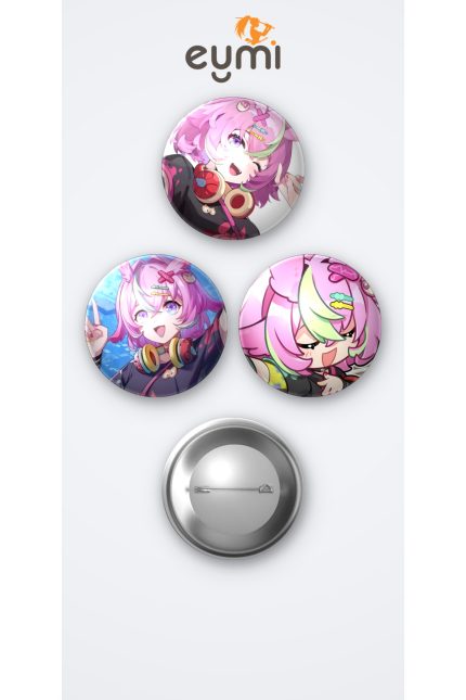 NTE Neverness to Everness Oyunu Haniel Oyun Rozet 3'lü Metal Rozet Seti 58mm İğneli Buton Çanta Yaka Rozeti - 58mm Metal İğneli Buton Rozet | Eymi