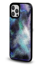 iPhone 16 Pro Max Uyumlu Neon Kum Dokusu Desenli Parlak Telefon Kılıfı - Görsel 2