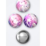 Honkai Star Rail Oyunu Cyrene Oyun 3'lü Metal Rozet Seti 58mm İğneli Buton Çanta Yaka Rozeti