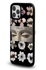 iPhone 17 Pro Uyumlu Born To Die Buda Desenli Parlak Telefon Kılıfı - Görsel 2