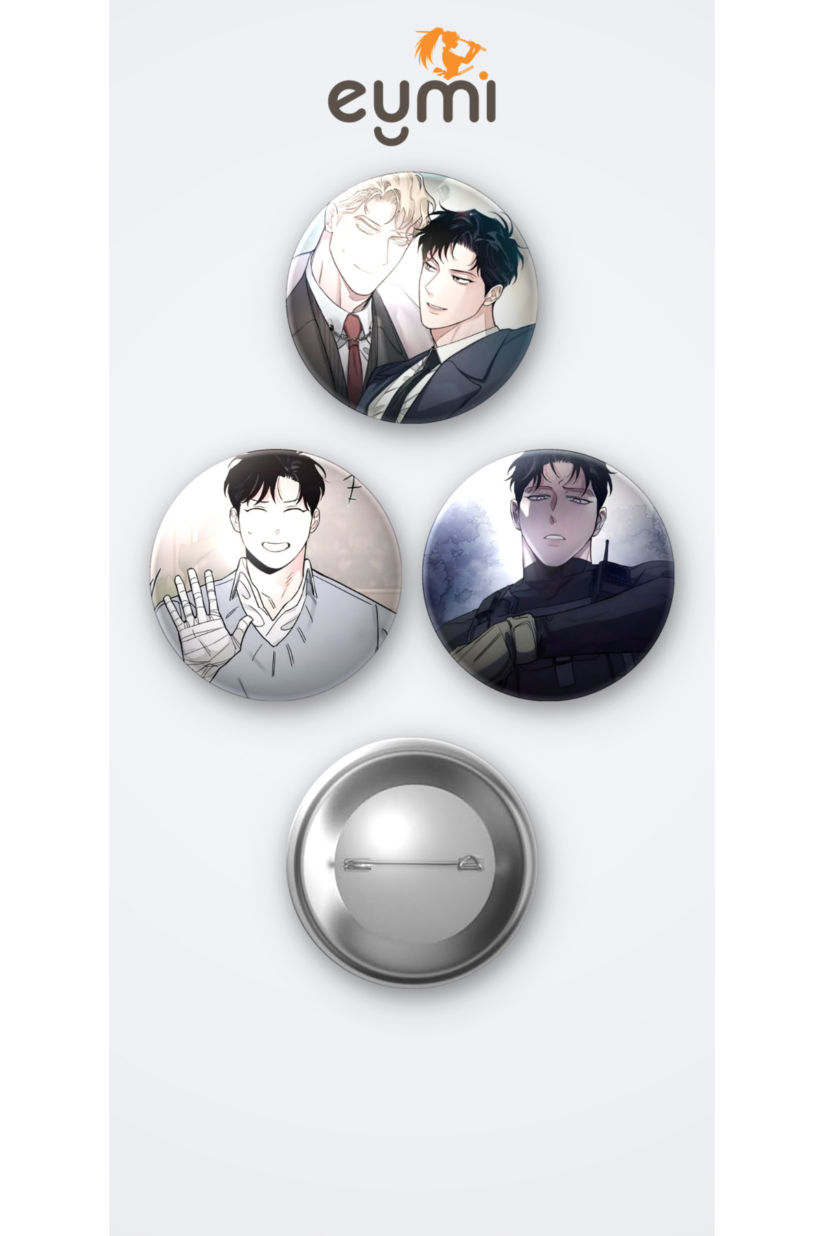Roses and Champagne Yi-Won JEONG ve Caesar Alexandrovich SERGEYEV 3'lü Metal Rozet Seti 58mm İğneli Buton Çanta Yaka Rozeti - 58mm Metal İğneli Buton Rozet | Eymi Roses and Champagne Yi-Won JEONG ve Caesar Alexandrovich SERGEYEV 3'lü Metal Rozet Seti 58mm İğneli Buton Çanta Yaka Rozeti - 58mm Metal İğneli Buton Rozet | Eymi