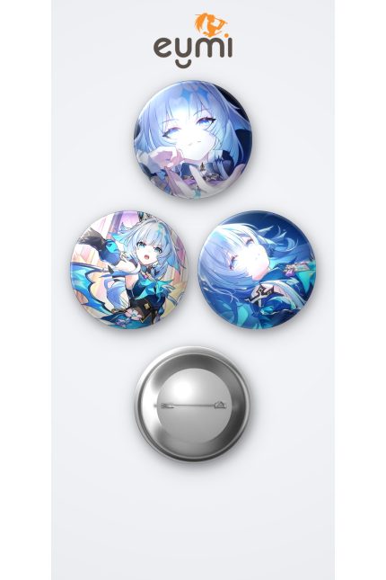 Honkai Star Rail Oyunu Cerydra Oyun 3'lü Metal Rozet Seti 58mm İğneli Buton Çanta Yaka Rozeti - 58mm Metal İğneli Buton Rozet | Eymi