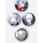 NTE Neverness to Everness Oyunu Esper Zero Oyun Rozet 3'lü Metal Rozet Seti 58mm İğneli Buton Çanta Yaka Rozeti