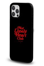 iPhone 12 Pro Max Uyumlu Not Lonely Heart Club Desenli Parlak Telefon Kılıfı - Görsel 2