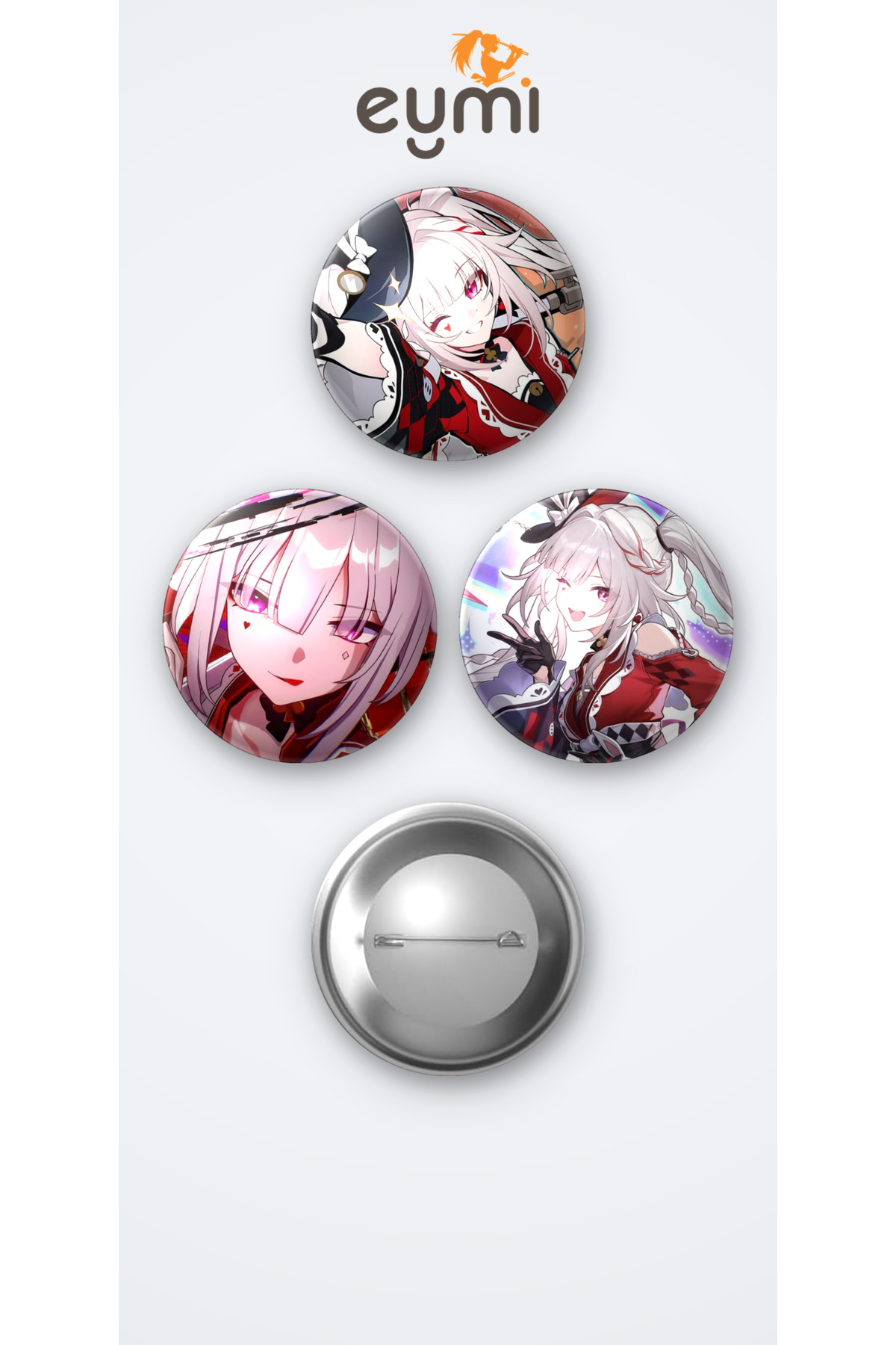 Honkai Star Rail Oyunu Sparxie Oyun 3'lü Metal Rozet Seti 58mm İğneli Buton Çanta Yaka Rozeti - 58mm Metal İğneli Buton Rozet | Eymi Honkai Star Rail Oyunu Sparxie Oyun 3'lü Metal Rozet Seti 58mm İğneli Buton Çanta Yaka Rozeti - 58mm Metal İğneli Buton Rozet | Eymi
