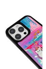 iPhone 11 Uyumlu Fall In Love With Being Alive Desenli Parlak Telefon Kılıfı - Görsel 3