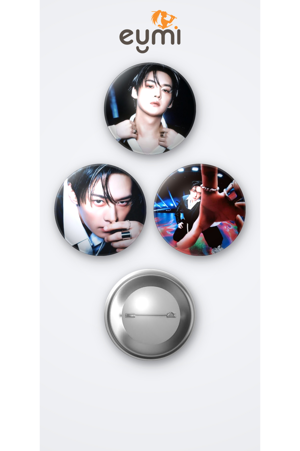 Stray Kids Karma Albüm Karma Versiyonu Lee Know 3'lü Metal Rozet Seti 58mm İğneli Buton Çanta Yaka Rozeti - 58mm Metal İğneli Buton Rozet | Eymi Stray Kids Karma Albüm Karma Versiyonu Lee Know 3'lü Metal Rozet Seti 58mm İğneli Buton Çanta Yaka Rozeti - 58mm Metal İğneli Buton Rozet | Eymi