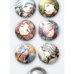 Witch Hat Atelier 6'lı Metal Rozet Seti 58mm İğneli Buton Çanta Yaka Rozeti