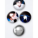 Stray Kids Karma Albüm Karma Versiyonu Seungmin 3'lü Metal Rozet Seti 58mm İğneli Buton Çanta Yaka Rozeti