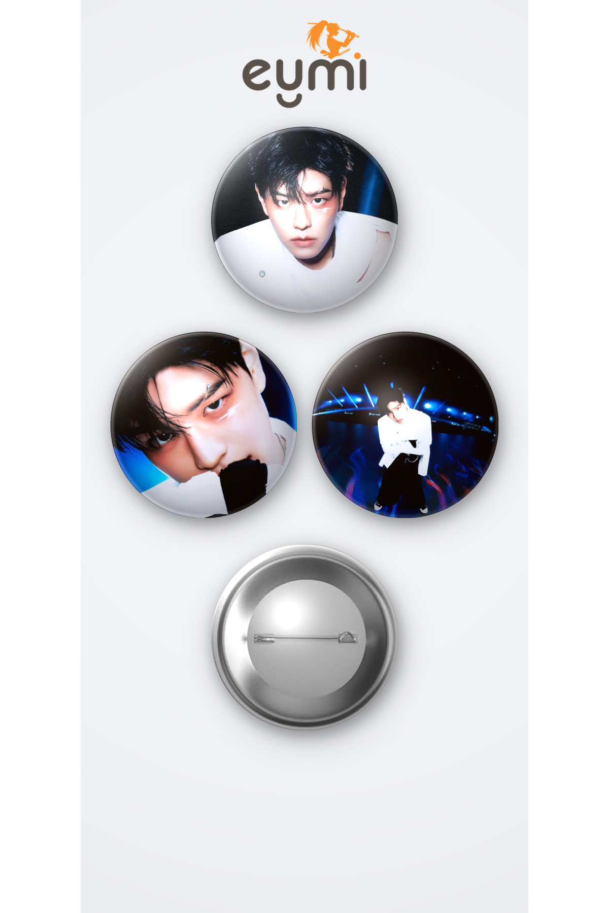 Stray Kids Karma Albüm Karma Versiyonu Seungmin 3'lü Metal Rozet Seti 58mm İğneli Buton Çanta Yaka Rozeti - 58mm Metal İğneli Buton Rozet | Eymi Stray Kids Karma Albüm Karma Versiyonu Seungmin 3'lü Metal Rozet Seti 58mm İğneli Buton Çanta Yaka Rozeti - 58mm Metal İğneli Buton Rozet | Eymi