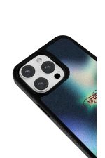 iPhone 15 Pro Uyumlu Xoxo Aurora Desenli Parlak Telefon Kılıfı - Görsel 3