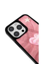 iPhone 15 Pro Max Uyumlu Love Yourself Desenli Parlak Telefon Kılıfı - Görsel 3
