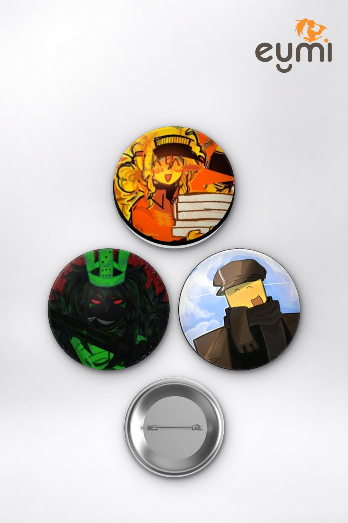 Roblox Gamer Karması Elliot 1x1x1x1 Poob Çanta Süsü Rozet İğneli Buton Rozet Seti 58 mm (3'lü) - 58mm Metal İğneli Buton Rozet | Eymi Roblox Gamer Karması Elliot 1x1x1x1 Poob Çanta Süsü Rozet İğneli Buton Rozet Seti 58 mm (3'lü) - 58mm Metal İğneli Buton Rozet | Eymi
