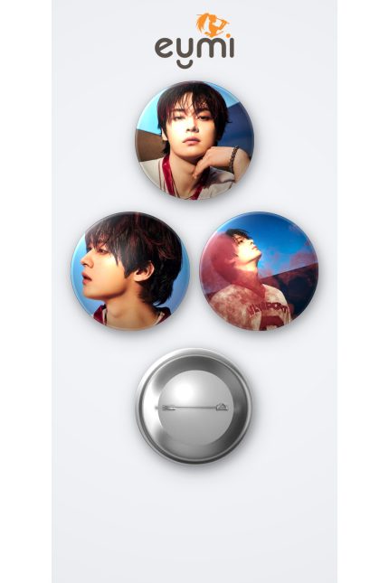 Stray Kids Karma Albüm Hooray Versiyonu Lee Know 3'lü Metal Rozet Seti 58mm İğneli Buton Çanta Yaka Rozeti - 58mm Metal İğneli Buton Rozet | Eymi