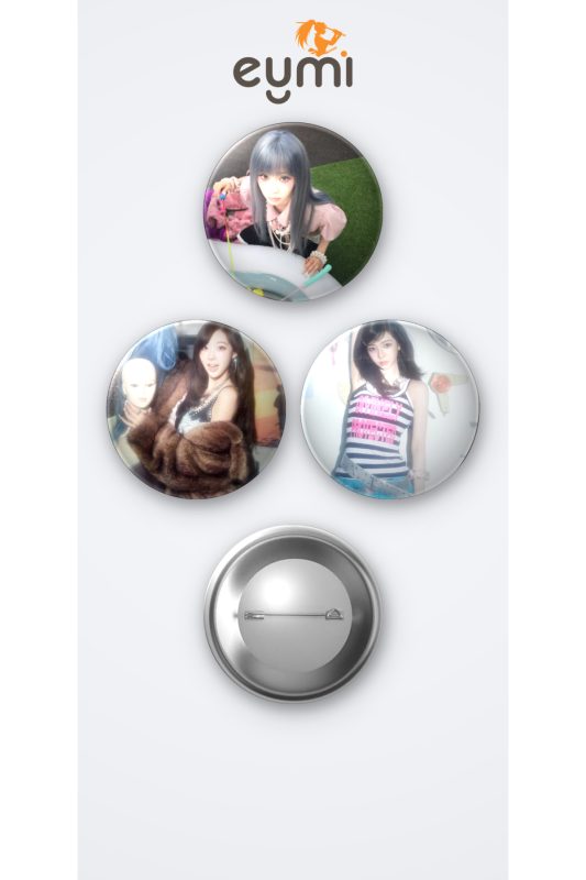 AESPA KPOP Grubu Kiss N Tell Albüm 3'lü Metal Rozet Seti 58mm İğneli Buton Çanta Yaka Rozeti - 58mm Metal İğneli Buton Rozet | Eymi