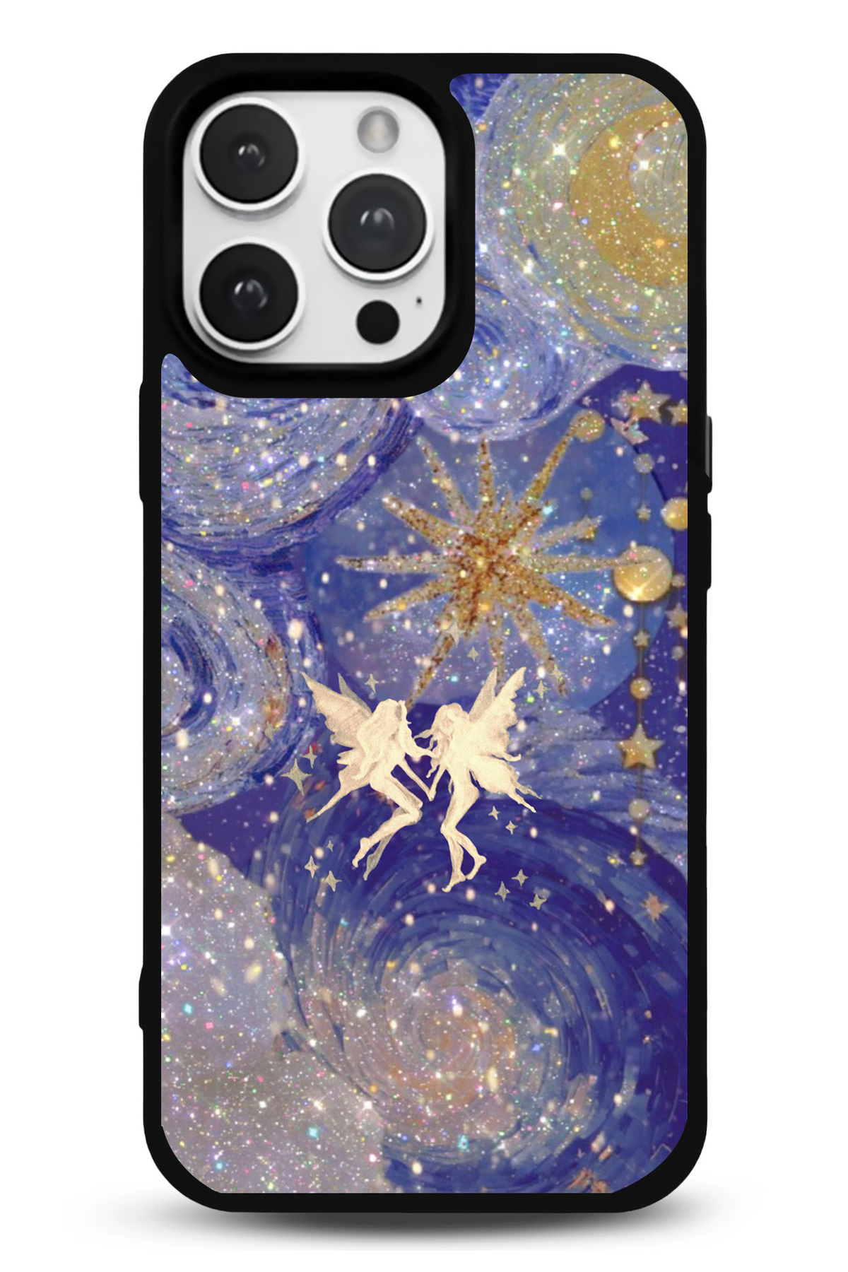 iPhone 12 Uyumlu Fairytale N Desenli Parlak Telefon Kılıfı