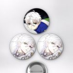 Blue Lock Animesi Nagi Seishiro Anime Rozet Seti Set 1 3’lü (58 mm)