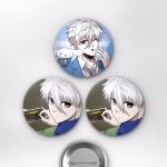 Blue Lock Animesi Nagi Seishiro Anime Rozet Seti Set 2 3’lü (58 mm)