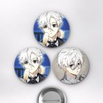Blue Lock Animesi Nagi Seishiro Anime Rozet Seti Set 4 3’lü (58 mm)