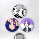 Blue Lock Animesi Reo Mikage Anime Rozet Seti Set 1 3’lü (58 mm)