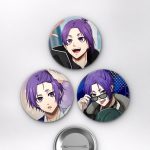 Blue Lock Animesi Reo Mikage Anime Rozet Seti Set 2 3’lü (58 mm)