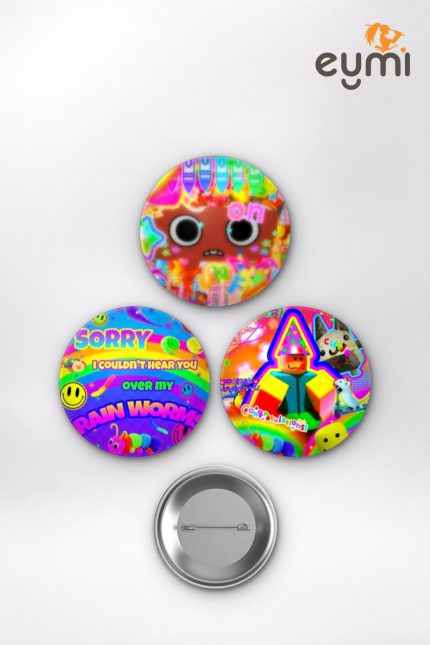 Codename Anastasia Kwon Taekjoo ve Zhenya Manhwa Temalı Çanta Süsü İğneli Buton Rozet Seti Set 2 3’lü (58 mm)