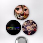Pokémon Animesi Ash Ketchum ve Pikachu Anime Rozet Seti Set 2 3’lü (58 mm)
