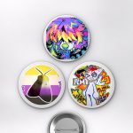 Dragon Ball Z Animesi Son Goku Super Saiyan Anime Rozet Seti Set 1 3’lü (58 mm)