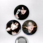 Stray Kids Seo Changbin K-Pop Sanatçısı K-Pop Temalı Çanta Rozeti İğneli Buton Rozet Seti Set 2 3’lü (58 mm)