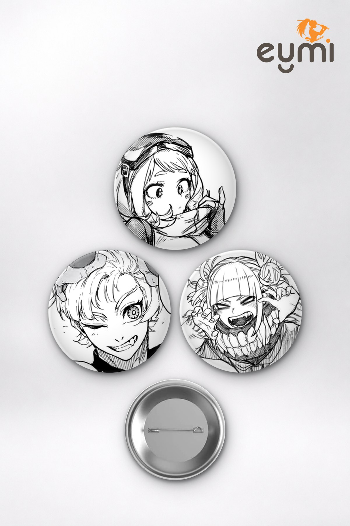 Blue Lock Animesi Rin Itoshi, Yoichi Isagi ve Himiko Toga Mix Anime Rozet Seti Set 3 3’lü (58 mm) Blue Lock Animesi Rin Itoshi, Yoichi Isagi ve Himiko Toga Mix Anime Rozet Seti Set 3 3’lü (58 mm)