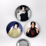Louis Elliot & Jiho Jourdain Animesi Model Estetiği Anime Rozet Seti Set 2 3’lü (58 mm)
