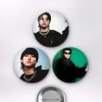 Louis Elliot & Jiho Jourdain Animesi İkili Poz Anime Rozet Seti Set 1 3’lü (58 mm)