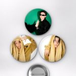 Louis Elliot & Jiho Jourdain Animesi İkili Poz Anime Rozet Seti Set 2 3’lü (58 mm)