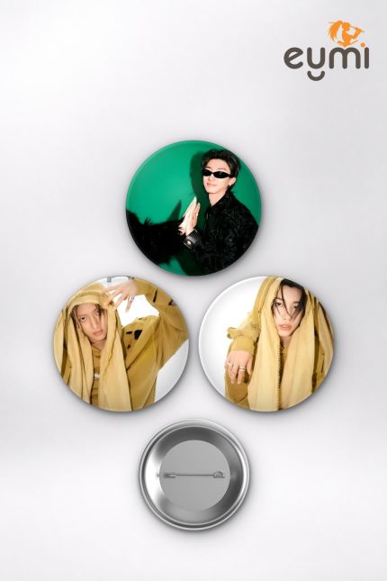 Louis Elliot & Jiho Jourdain Animesi İkili Poz Anime Rozet Seti Set 2 3’lü (58 mm)