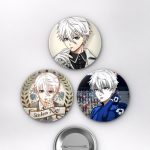 Blue Lock Animesi Nagi Seishiro Lise Dahisi Anime Rozet Seti Set 1 3’lü (58 mm)