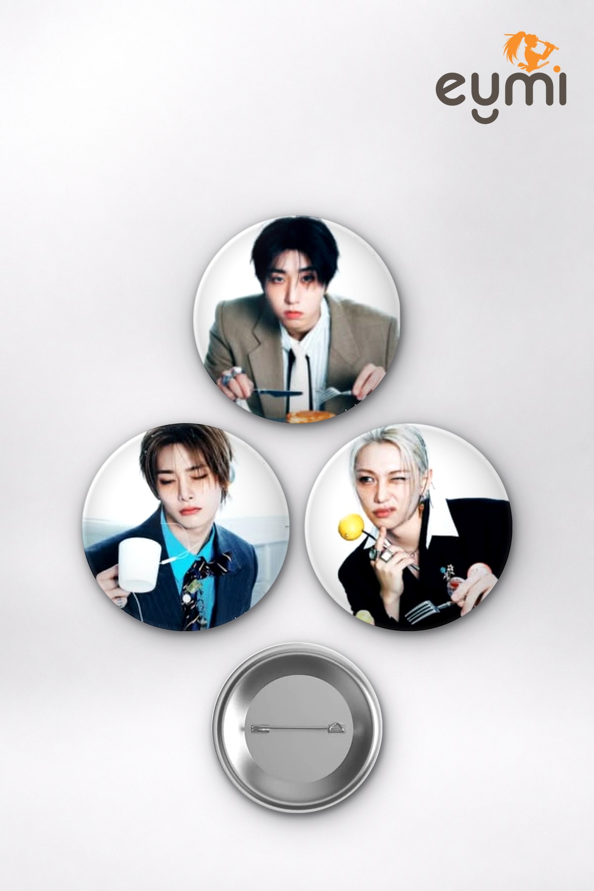 Stray Kids SKZ Tüm Üyeler (Bang Chan, Felix, Hyunjin, Lee Know) K-Pop Temalı Çanta Süsü İğneli Buton Rozet Seti Set 1 3’lü (58 mm) Stray Kids SKZ Tüm Üyeler (Bang Chan, Felix, Hyunjin, Lee Know) K-Pop Temalı Çanta Süsü İğneli Buton Rozet Seti Set 1 3’lü (58 mm)