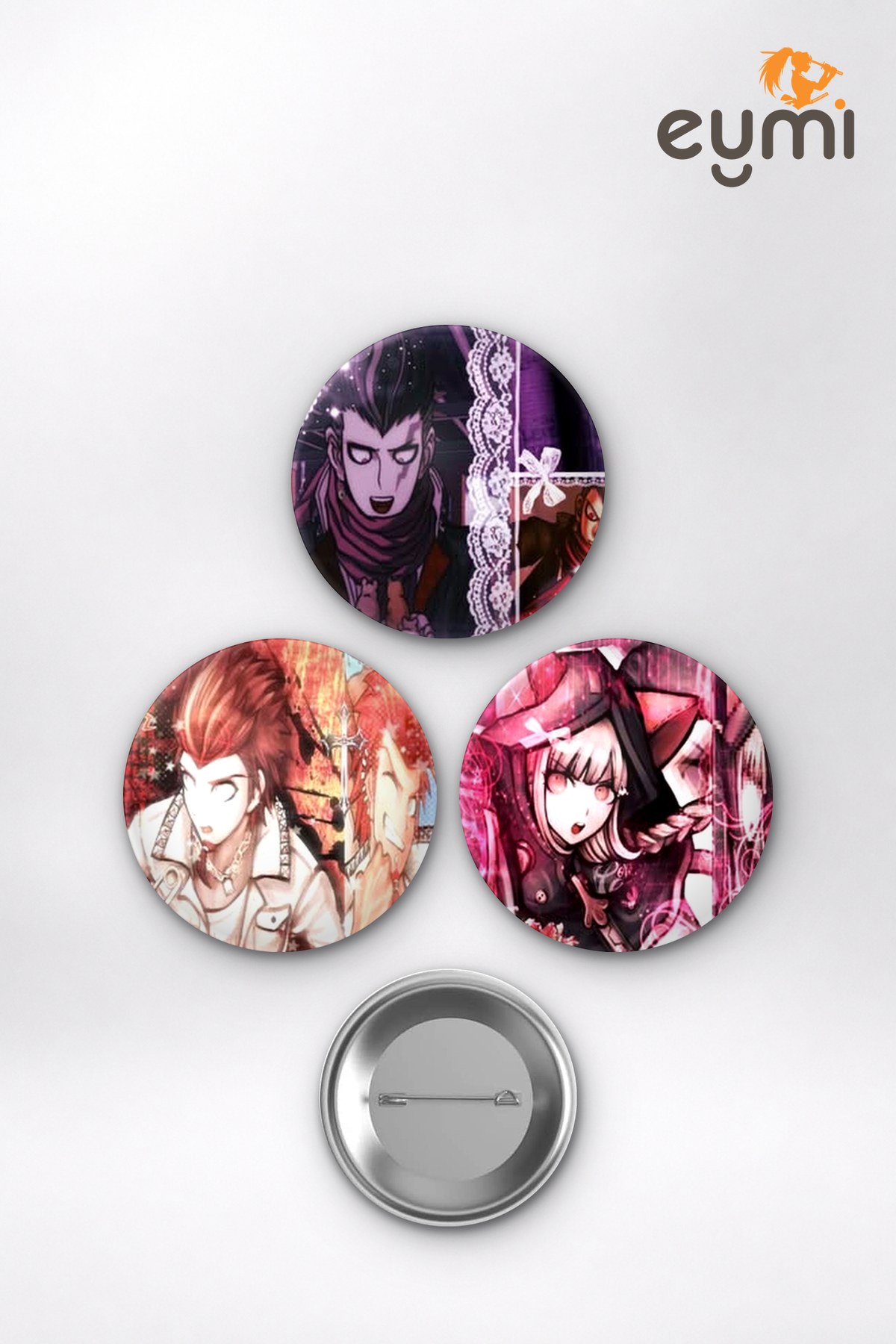 One Piece Animesi Monkey D. Luffy ve Hasır Şapka Korsanları Anime Rozet Seti Set 2 3’lü (58 mm) One Piece Animesi Monkey D. Luffy ve Hasır Şapka Korsanları Anime Rozet Seti Set 2 3’lü (58 mm)