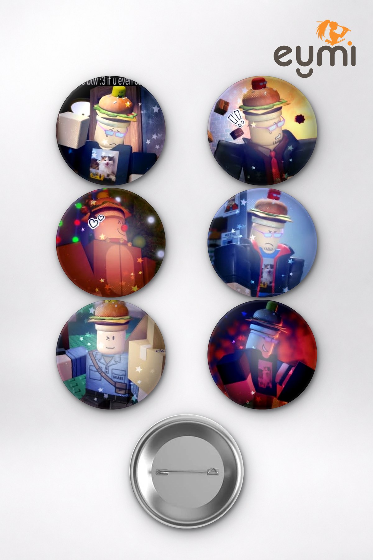 Roblox 007n7 Hamburger Meme Oyun Temalı Çanta Süsü Rozet İğneli Buton Rozet Seti Set 1 (6 ADET) (58 mm) Roblox 007n7 Hamburger Meme Oyun Temalı Çanta Süsü Rozet İğneli Buton Rozet Seti Set 1 (6 ADET) (58 mm)