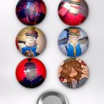 Roblox 007n7 Hamburger Meme Oyun Temalı Çanta Rozeti İğneli Buton Rozet Seti Set 2 (6 ADET) (58 mm)