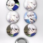 Blue Lock Nagi Seishiro Temalı Çanta Rozeti İğneli Buton Rozet Seti Set 1 (6 ADET) (58 mm)